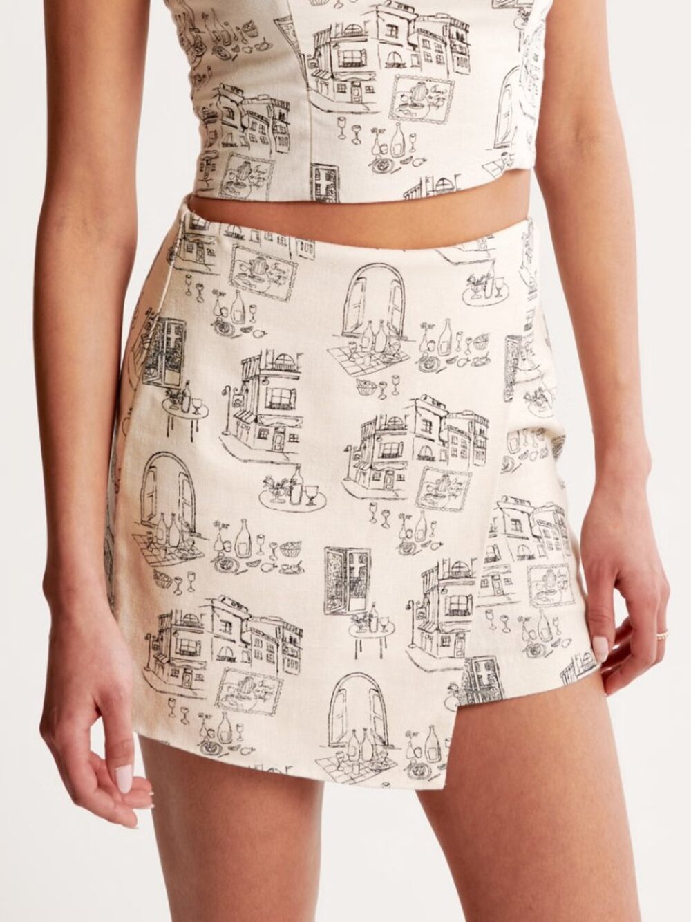 Abercrombie Italian Sketch Skort